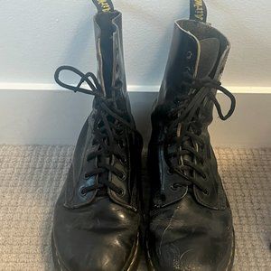 Dr Martens Vintage 90's Leather MADE IN ENGLAND Lace Up US Womens 7 / UK 4